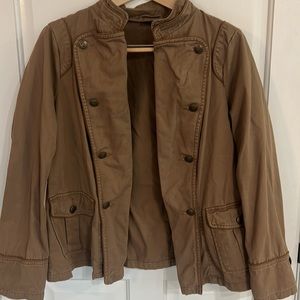 ana, Jacket, 1X, Gently Worn Condition, Stone Rust Brown, Stylish, Cute w/Jeans